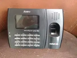 Mesin absen solution x100c