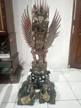 Patung Shiwa & Sepasang Singa