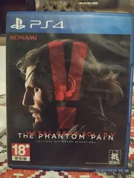 Jual kaset PS4 The Phantom Pain V & Battlefield 1