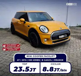 TERMURAH DISC 26JT MINICOOPER FACELIFT 3 DOORS MATIC 2014 (HOBIMOBIL)