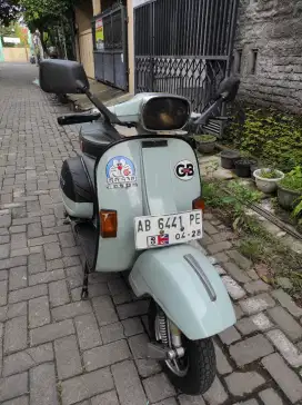 Vespa P150XS Aom 1988 lengkkapp josss