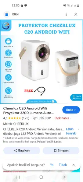 Proyektor Android
