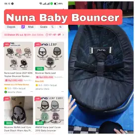 NUNA BABY BOUNCHER DIPAKAI SEBENTAR DOANG