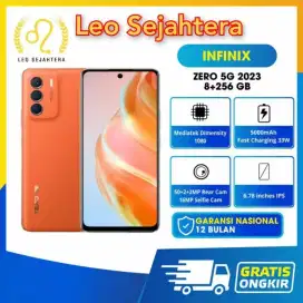 Infinix zero 5G ram 8gb 256gb baru segel garansi resmi infinix 1 tahun