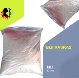 Biji Kaskas Putih Curah 1 kg/ Kas Kas/ Khaskhas/oppy Seeds