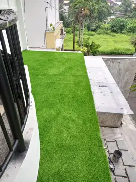 Rumput sintetis lis balkon swiss premium 3cm