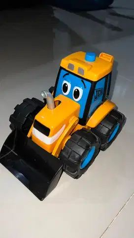 Mainan anak truck JCB front loader
