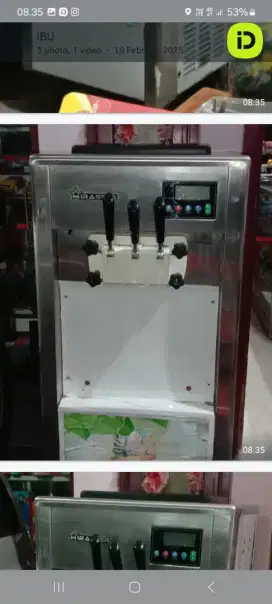 Jual mesin es krim