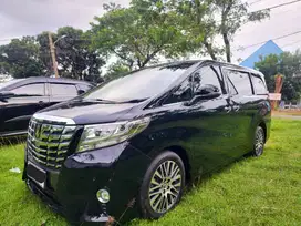 ALPHARD G AT ATPM BENSIN 2018 2017 KM40RB FULL ORISINILAN BODY MULUS