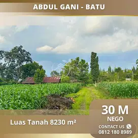 Tanah Kebun Abdul Gani Atas Kota Wisata Batu