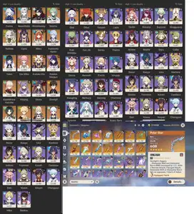 Jual akun Genshin Impact well build nego