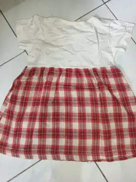dress anak perempuan usia 1 - 3 tahun preloved