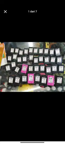 Jual beli tinta cartridge baru dan bekas
