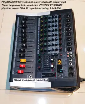 power mixer 8ch