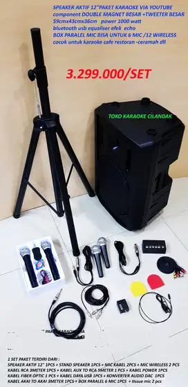 SPEAKER AKTIF 12 sound rumahan