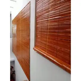 TIRAI KULIT PELEPAH SAWIT + TALI TAMBANG DAN KATROL BESI