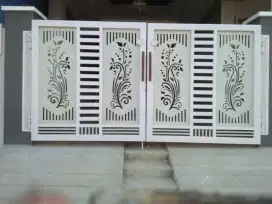 Pintu gerbang plat kating