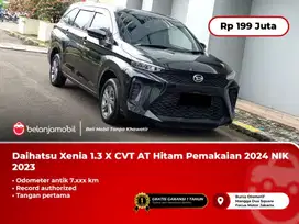 [ KM ANTIK 7RB ] Daihatsu Xenia 1.3 X CVT AT Hitam 2023/2024