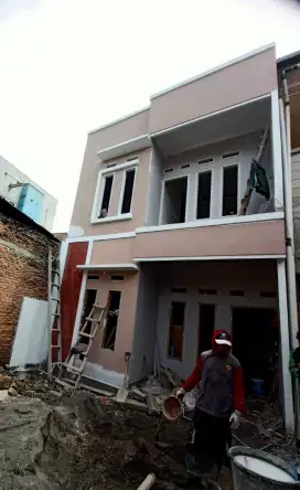 Dijual rumah baru indent thp bangun 2lnti di Bintara 14 dkt St cakung