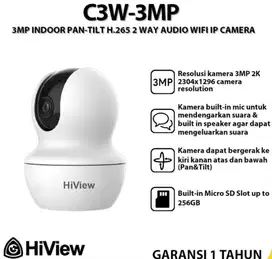 Kamera Wifi Cam HiVIEW 3 MP