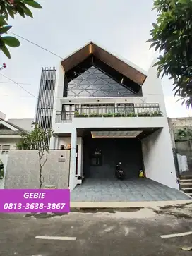Rumah Semi Mewah Interior Cantik di Kasuari Bintaro jaya GB-15218