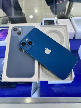 iPhone 13 128Gb Mulus Fullset All Operator Tinggal Pakai Aja