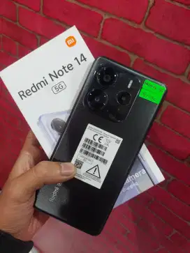 xiaomi redmi note 14 5G ram 8/256 seminggu pake
