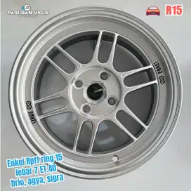 Ready Enkei Rpf1 ring 15 lebar 7 ET.40 
brio, agya, sigra