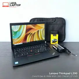 Lenovo Thinkpad L390 Core i5 RAM 8GB SSD 256GB Laptop Second Bekas