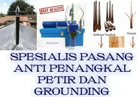 Bidang Ahli Tukang Pasang Penangkal Petir Dan Grounding