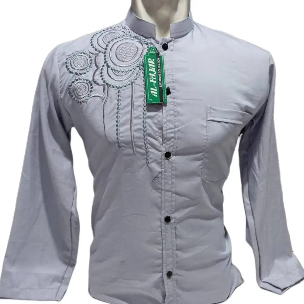 BAJU KOKO LENGAN PANJANG MOTIF MURAH