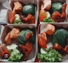 Terima pesanan nasi kotak untuk berbagai macam acara harga bervariasi