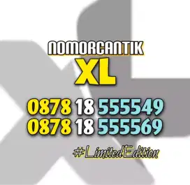 (Bisa COD) Dijual Nomor CANTIK kartu XL HOKI KUARTED 5555 #49 69
