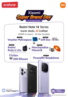 New Produk Redmi Note 14pro 5G 12/512