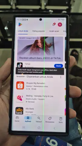 Lcd samsung s22 ultra bergaris malang