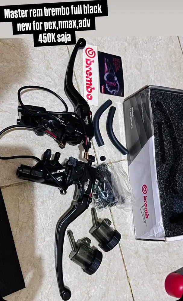 Master Rem Brembo New Fullblack