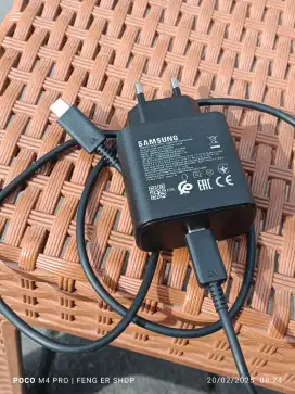 Charger Ori Samsung 45W ( SUPER FAST CHARGING )