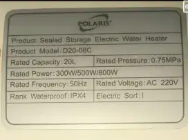 Pemanas Air Water Heater