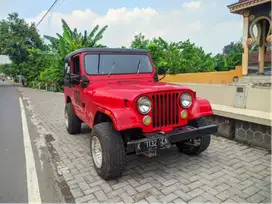 Jeep Cj7 2.4 plat k 1985 sulton mobil bekas bisa tukar tambah sekoto
