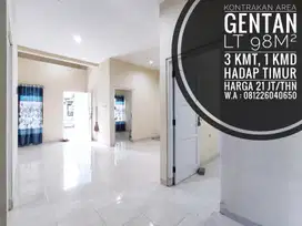 Kontrakan 3 Kamar Area Gentan Dekat Laweyan, Purwosari