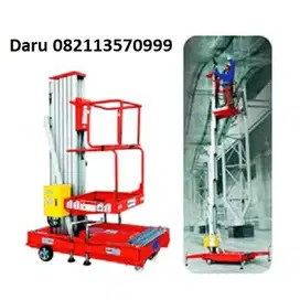 Tangga Electrik Scissorlift workingplatform Allumunium 10 m bergaransi