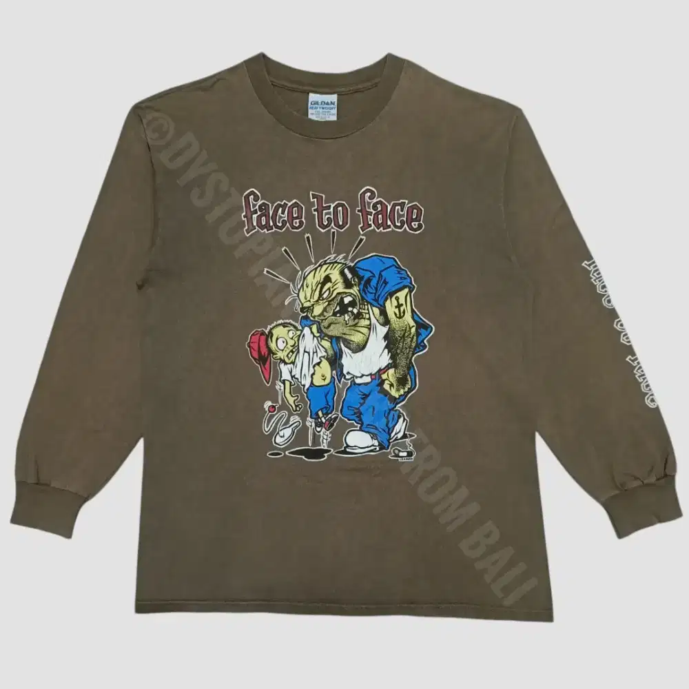 Vintage T-shirt Long Sleeve Band Face To Face - Tour '97