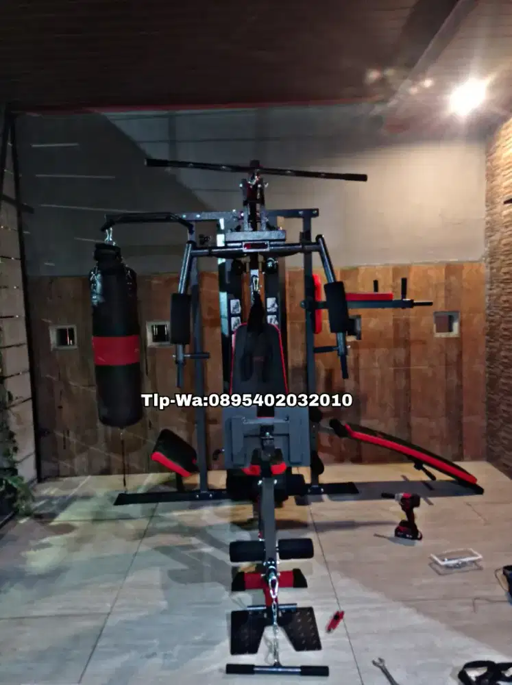 Home gym 3 sisi ada leg press