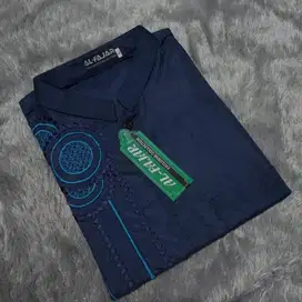 BAJU KOKO WARNA MOTIF PANJANG PENDEK KATUN PREMIUM