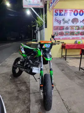 Klx s 2013 full modif pajak telat 2 tahun