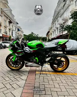 Kawasaki Zx636 Nik 2021 MOTOR FUL HEDON SIAP PAKAI TERAWAT GASS POLLLL