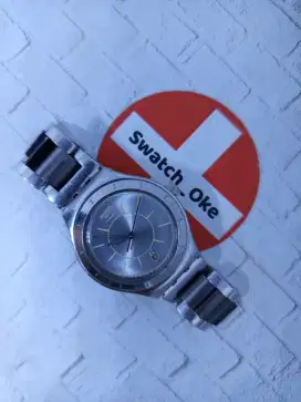 Swatch Automatic YAS406
GREY SKY 
With Box Replace