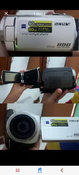 Handycam tanpa kabel charger atau kabel dt