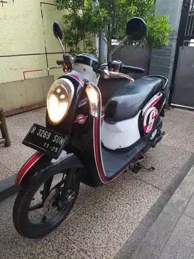 Honda scoopy fi ISS remote tgn 1 pjk on pnjng gress mulus original