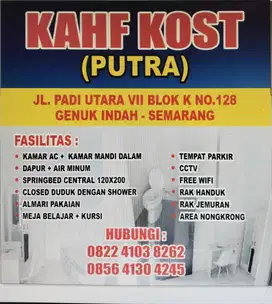 Kahf indekos Putra